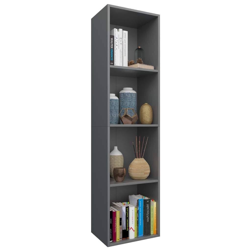 Black Chipboard Book Cabinet TV Cabinet F927050