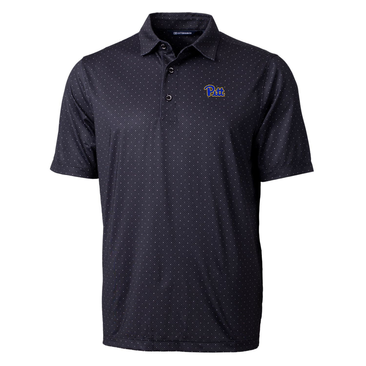 Men's Black Stretch Polo P92509