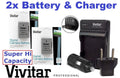 2-Pc EN-EL14a Battery & Fast Charger G680751