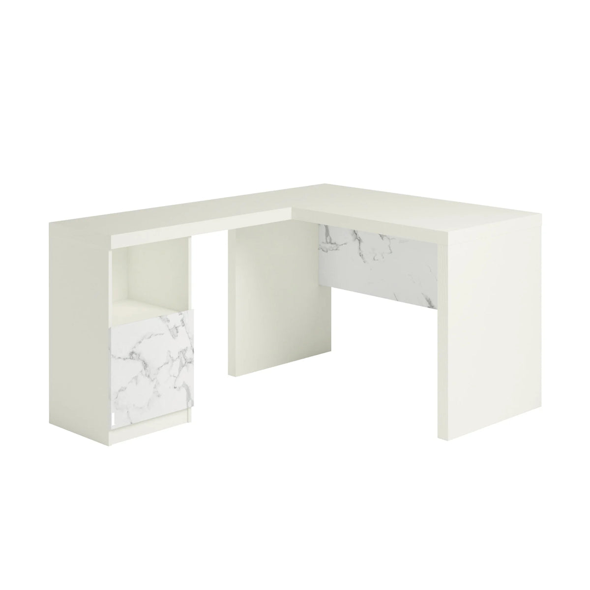Engineered Wood L-Desk T775303