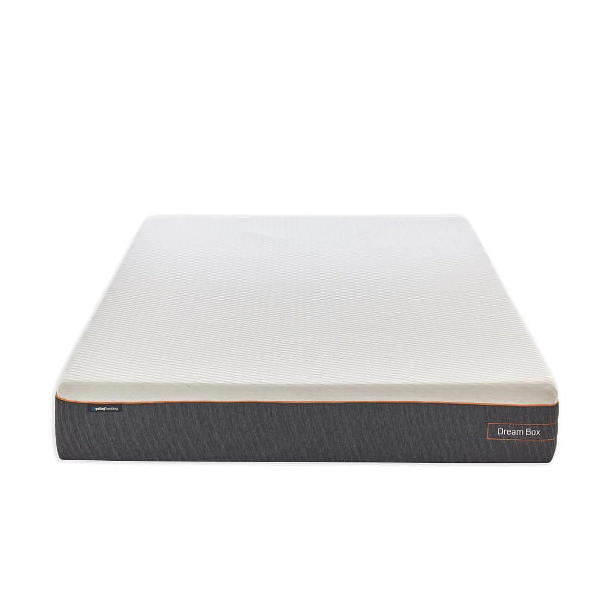 King Fabric Spring Mattress in White J452069