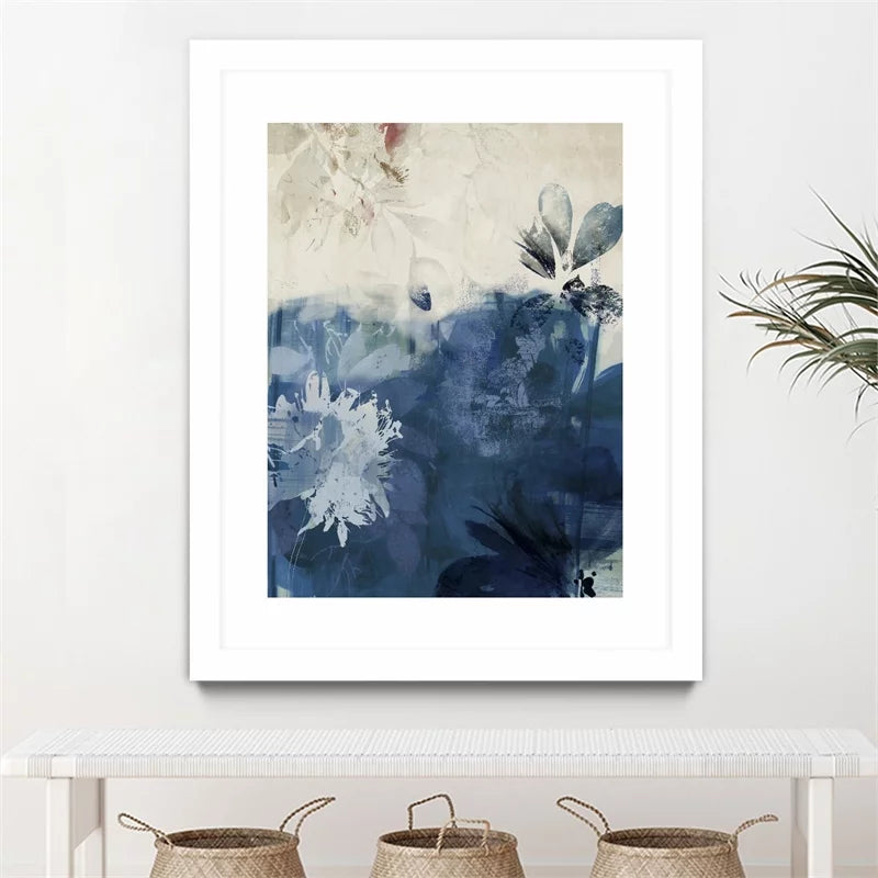 30x40 Matted and Framed in White Q4916