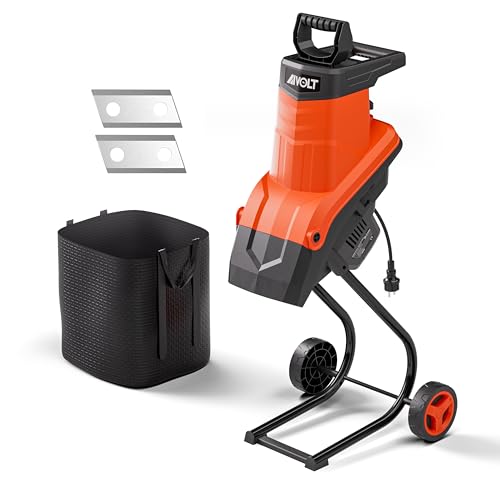 1800W Electric Wood Chipper Shredder with Collection Bag T8512