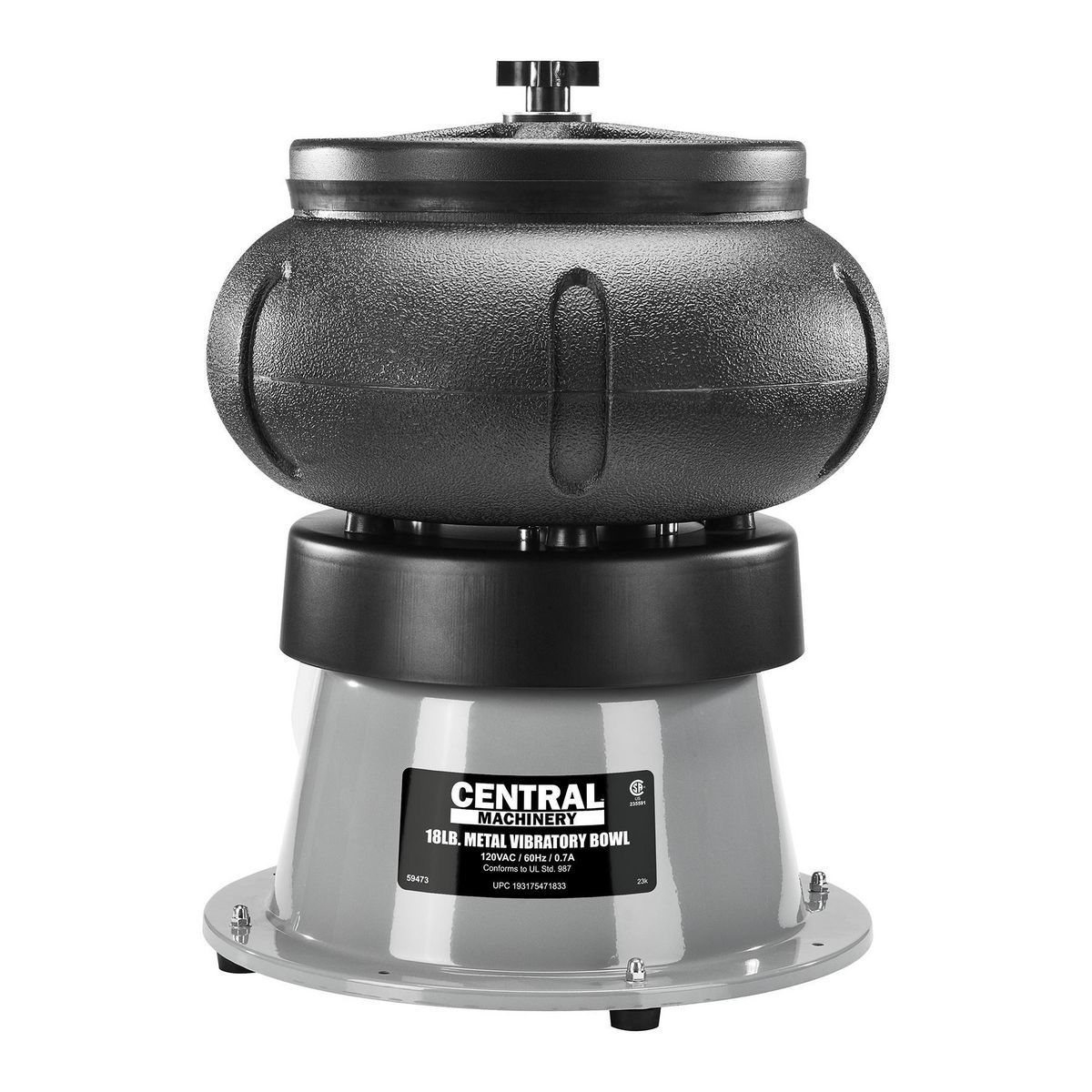 18 lb. Metal Vibratory Bowl Z584