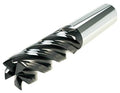 5/8x22 Diameter Carbide End Mill 5 Flute Long Length Variable Helix F28870