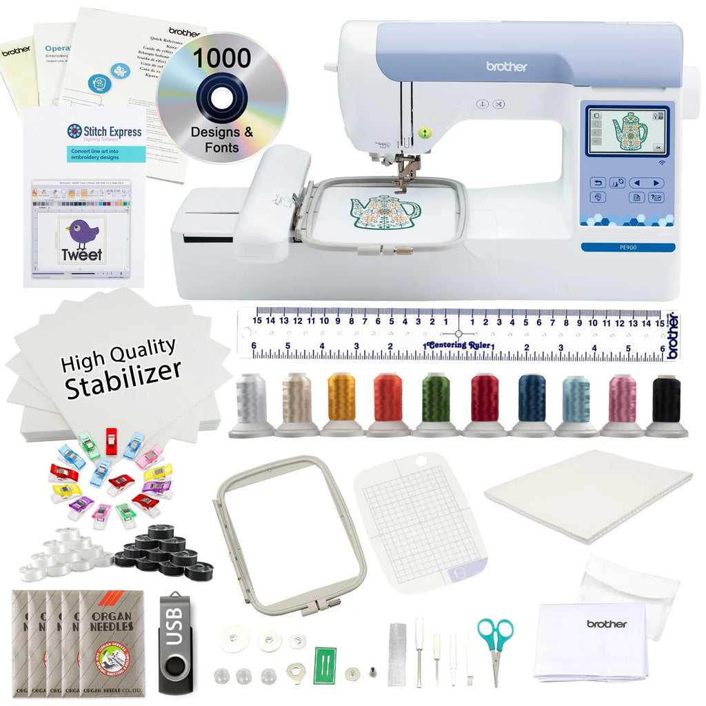 5" x 7" Embroidery Machine with Auto Digitizing Software P375467