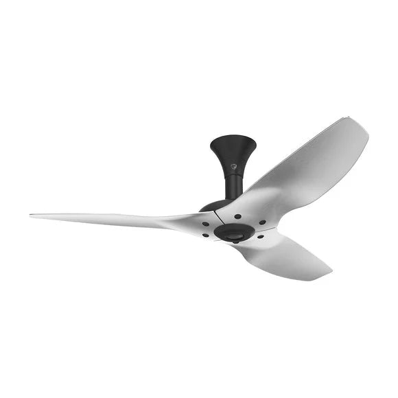 60 Ceiling Fan with Brushed Aluminum Blades and Black Finish V341