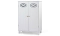 White Wooden Free Standing Bathroom Cabinet L626295