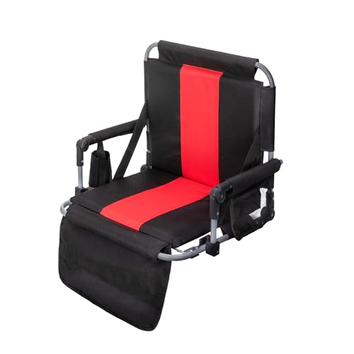 Portable Folding Stadium Chair with Armrest P737995