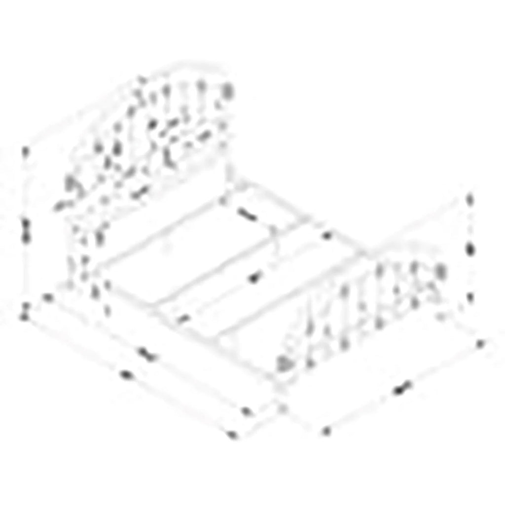 Bronze Metal Full Spindle Bed M497
