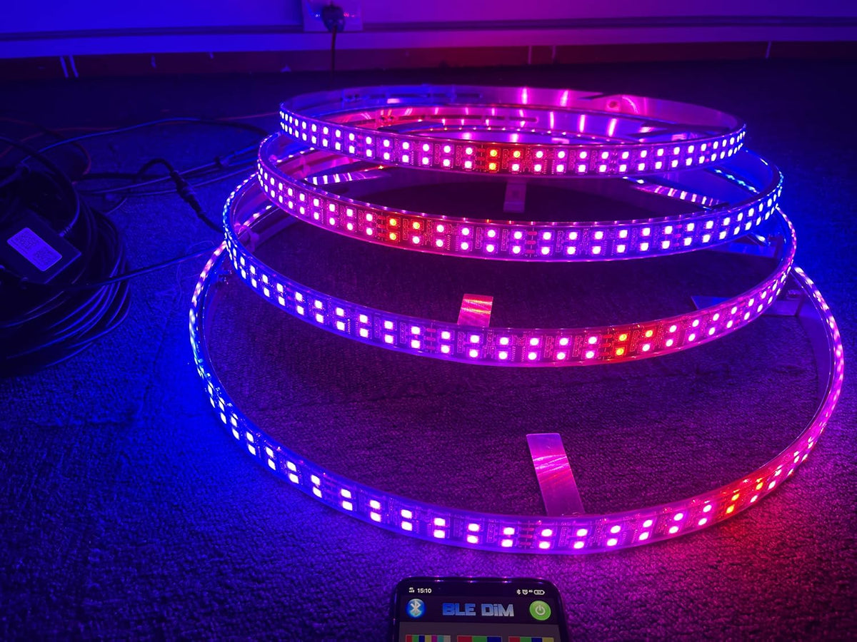 17.5'' Double Row LED Wheel Ring Light IP68 Bluetooth L83237