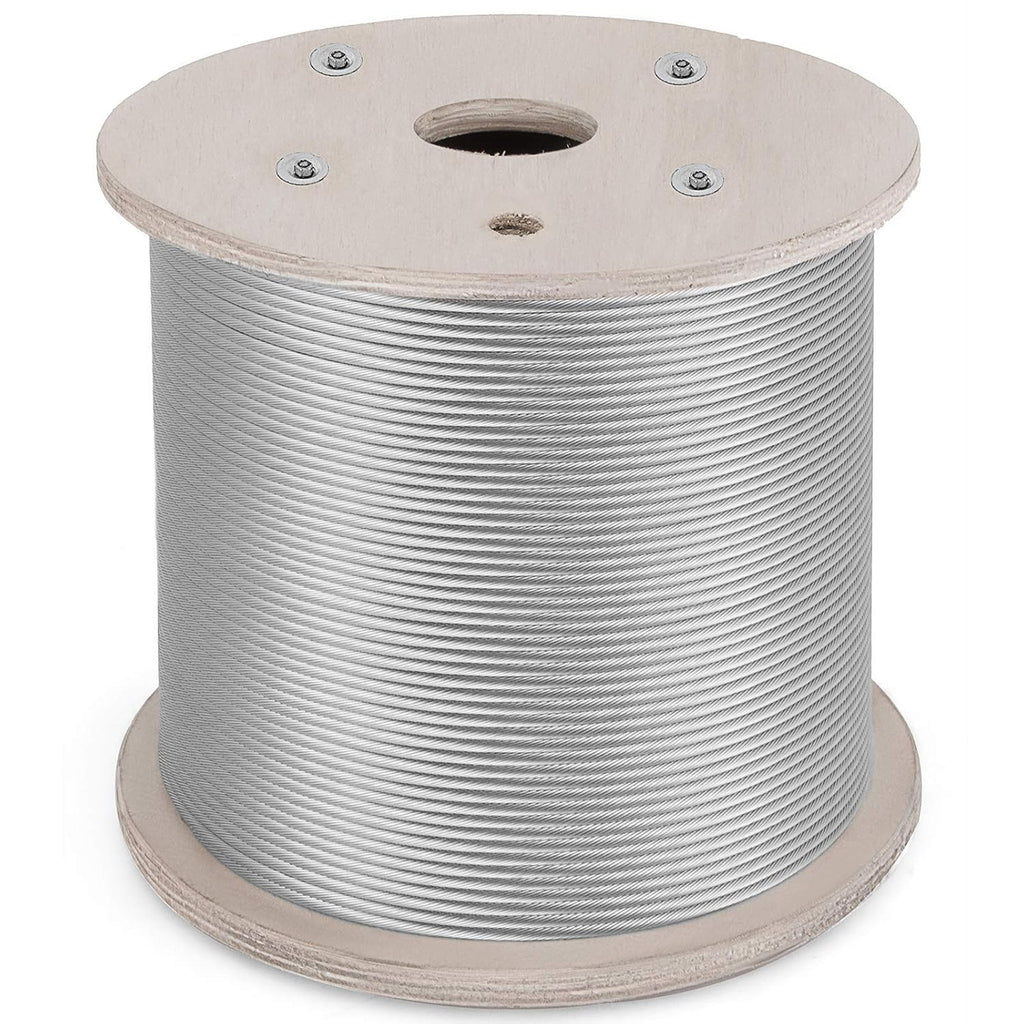 500FT 1/8 Inch Stainless Steel 1x19 Wire Rope Q254