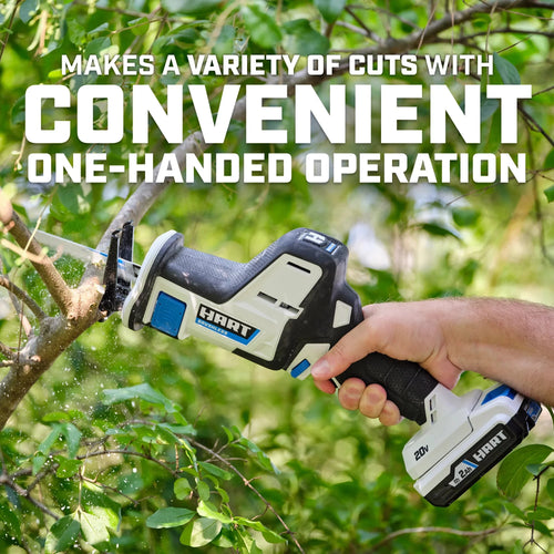 20-Volt Brushless One-Handed Reciprocating Saw with 4Ah Battery and Charger A161