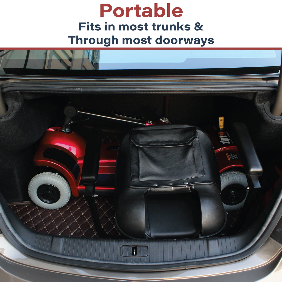 4 Wheel Folding Mobility Scooter W52429