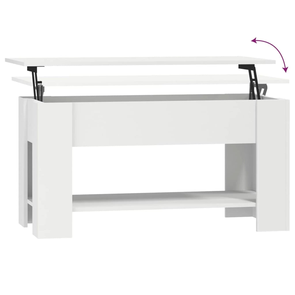 White Engineered Wood Coffee Table X915989