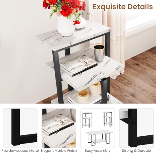 Faux Marble 3 Piece Coffee Table Set S92231