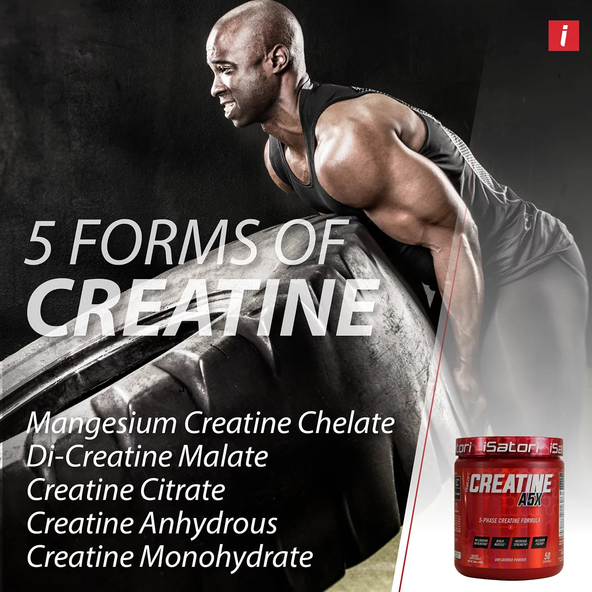 Creatine 7.05 ounces 50 Servings B6760