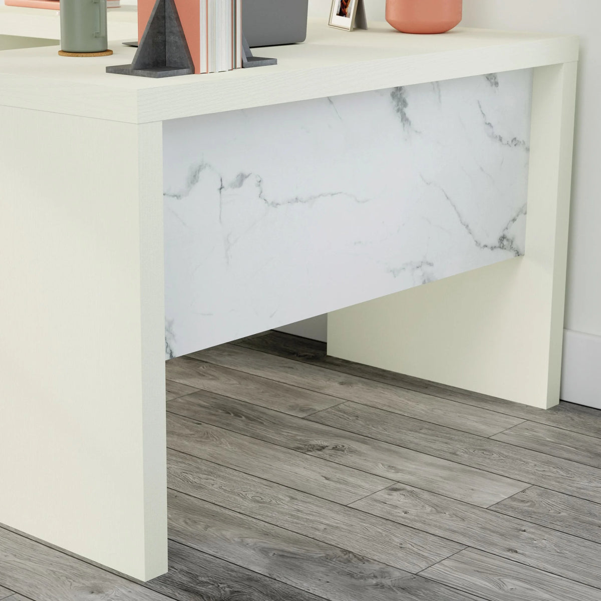 Engineered Wood L-Desk T775303