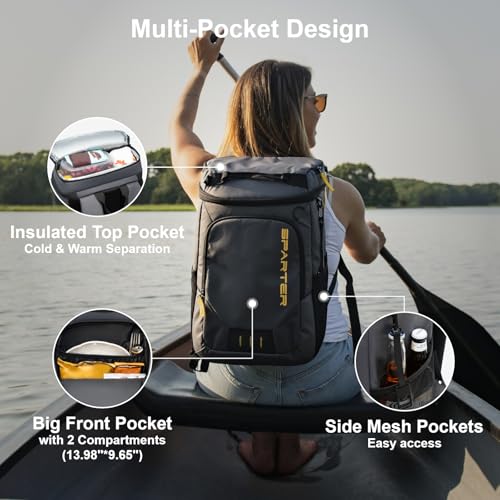 Insulated Leak Proof 30/45 Cans Backpack Cooler S72298