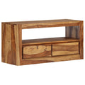 Sheesham Wood TV Cabinet with 2 Storage Drawers T101823