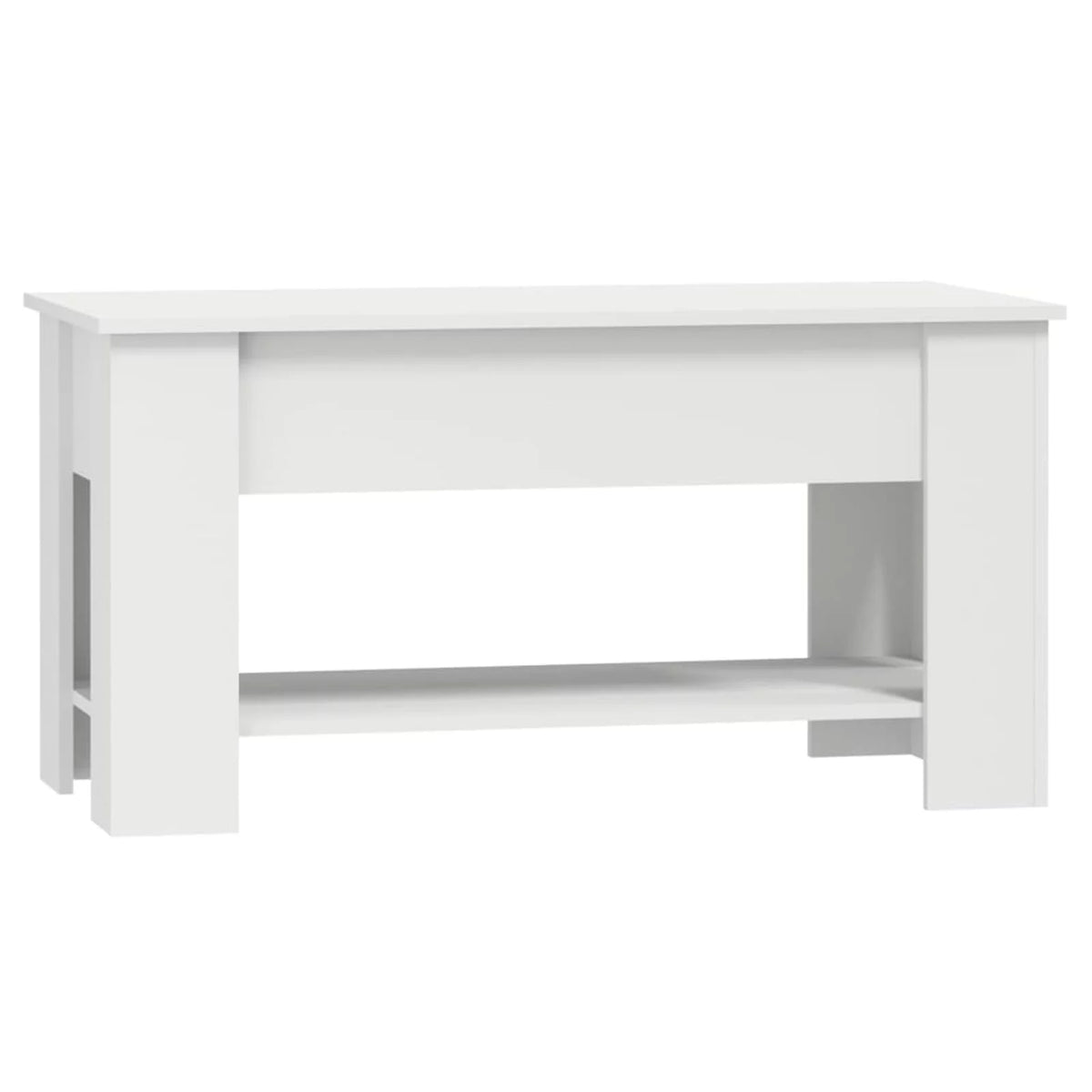 White Engineered Wood Coffee Table X915989