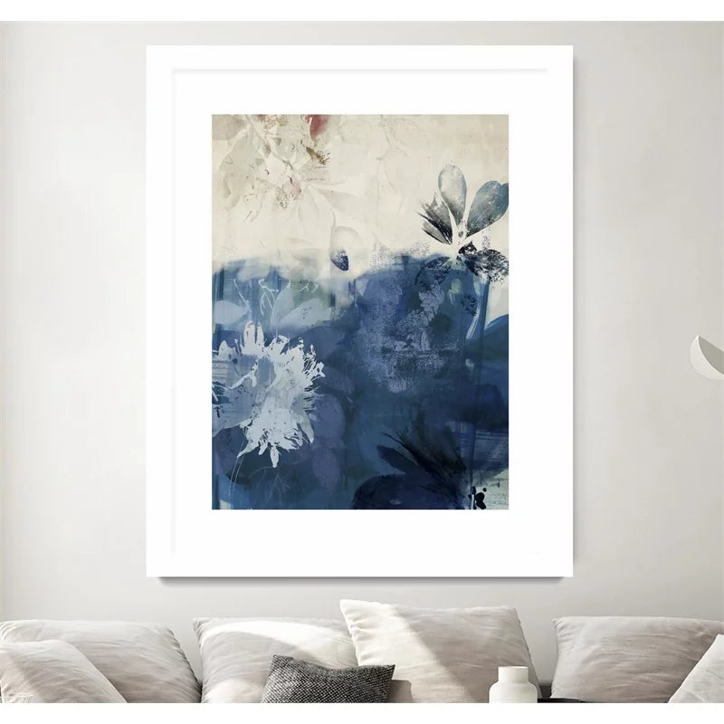 30x40 Matted and Framed in White Q4916