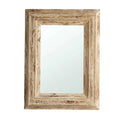 Distressed Finish Rectangular Wall Mirror K90994