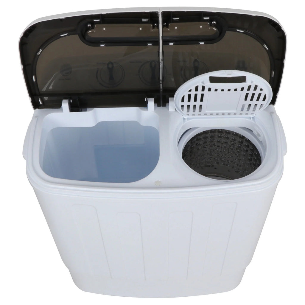 Portable Compact Twin Tub Washing Machine 13lbs Capacity V486