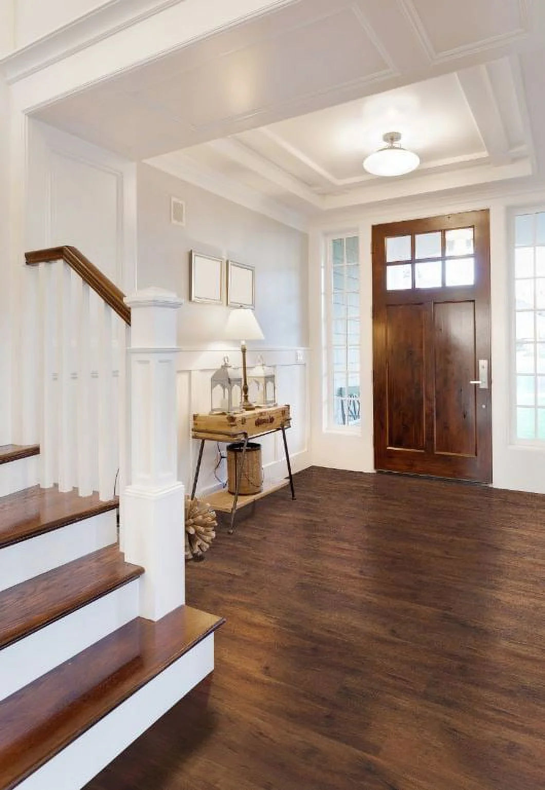 Rigid Core Click Lock Luxury Vinyl Plank Flooring D48364