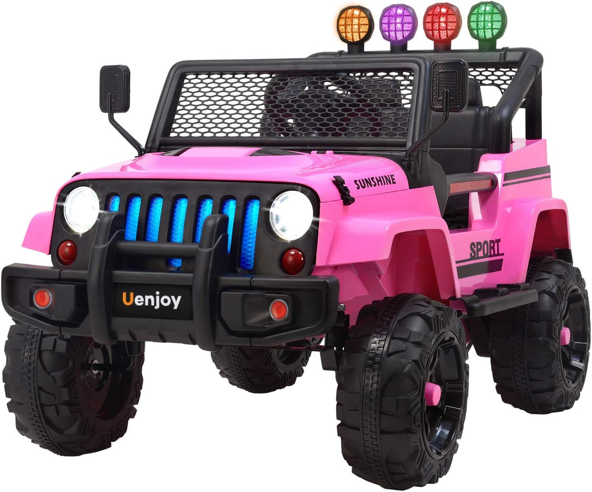 Pink 12V Electric Kids Ride On Car Q41626