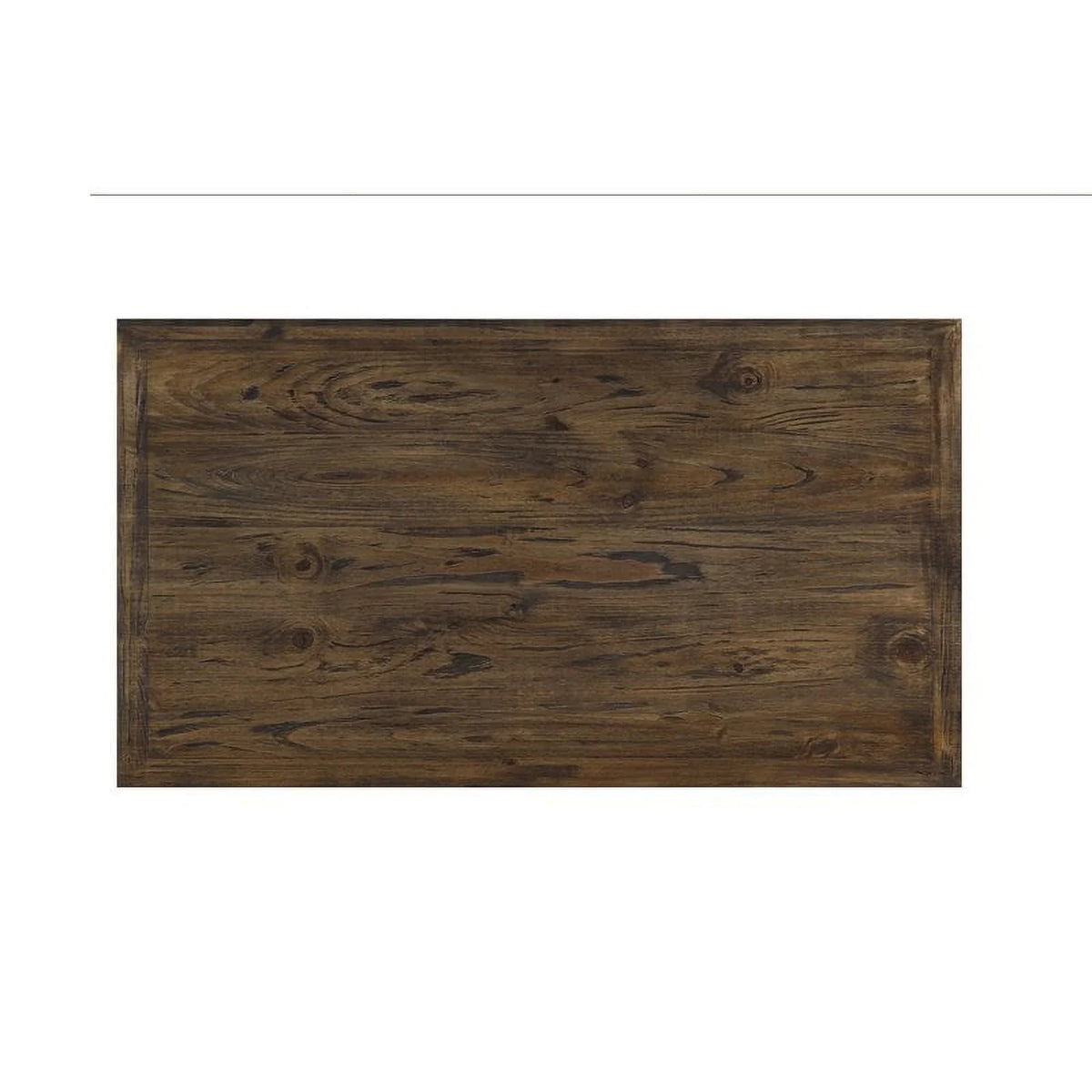 Medium Brown Cocktail Table with Slab Top and Base N8017