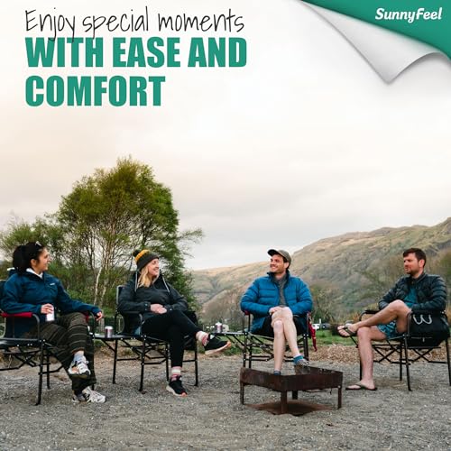 Oversized Portable Folding Camping Chair with Side Table K935