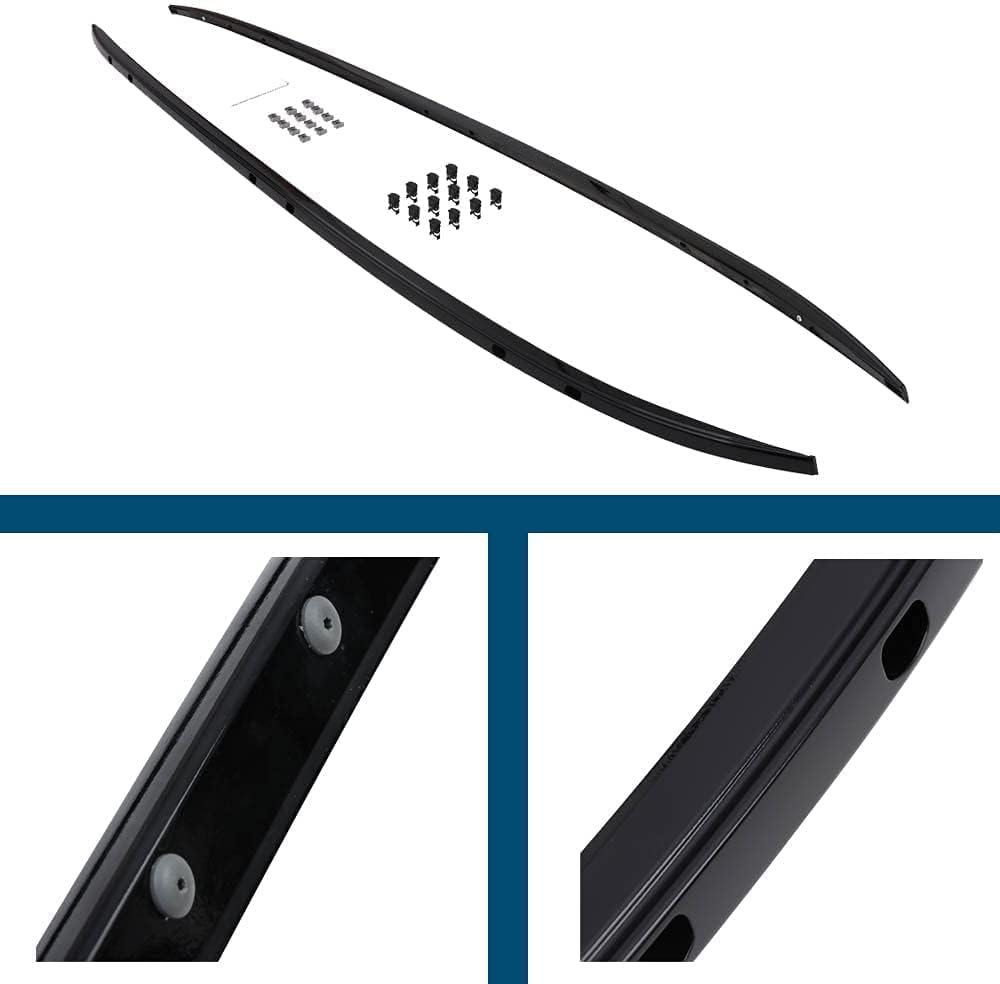 Roof Rail Rack & Cross Bar All Black C988325