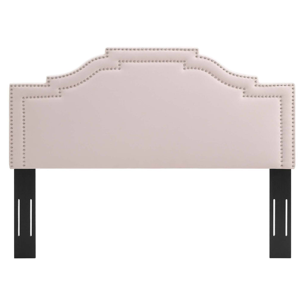 King California King Velvet Headboard I1296