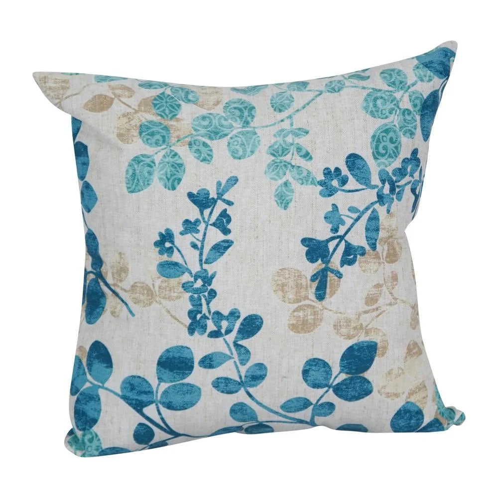 Square Polyester Outdoor Throw Pillows, Set of 2 C921494