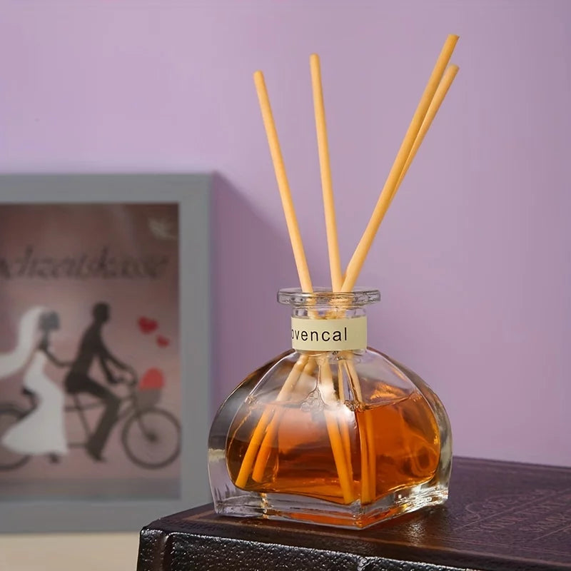 50ml Diffuser With Sticks Lavender Honey Peach Scent Q777