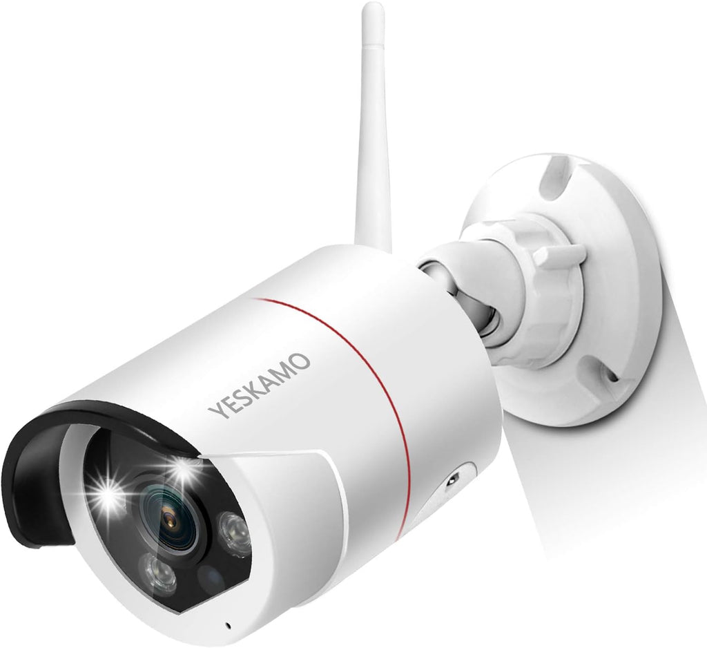 Wireless Security Camera System with 12'' Monitor 3MP WiFi IP Cameras 1TB Hard Drive W897953
