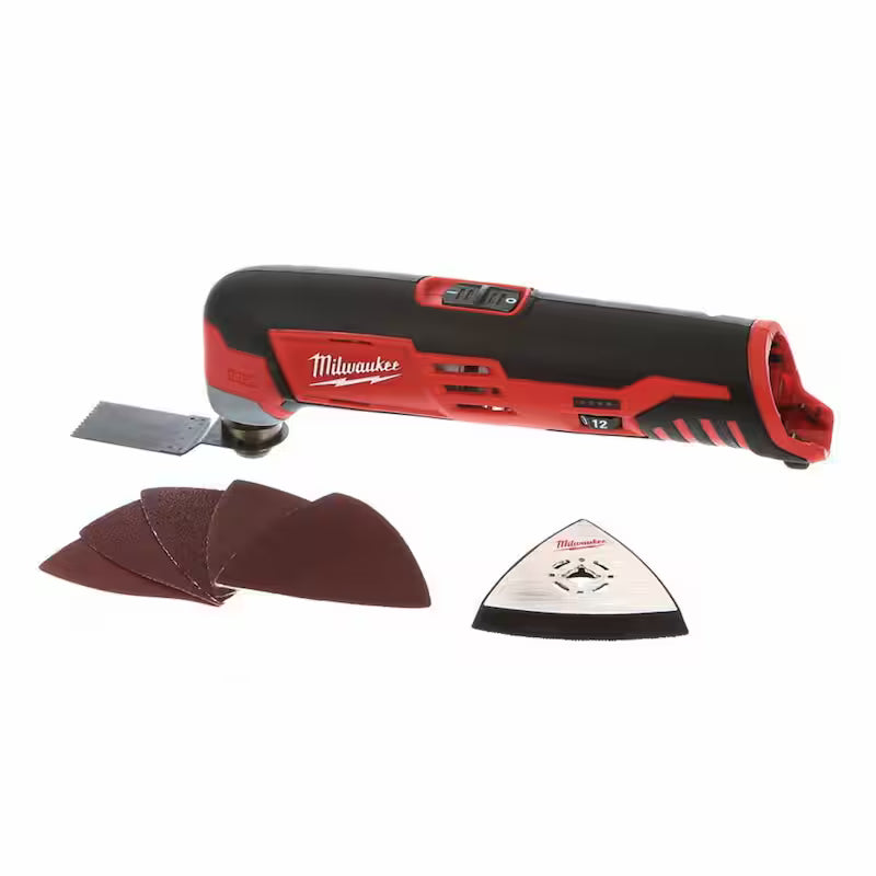 12V Cordless Reciprocating Saw Kit with Oscillating Multi-Tool & 6.0Ah Battery Pack G5484