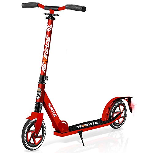 Electric Scooter, 350W/500W Motor, 30 Miles Range, 18 Mph Top Speed, 10'' Tires, Dual Braking G95409