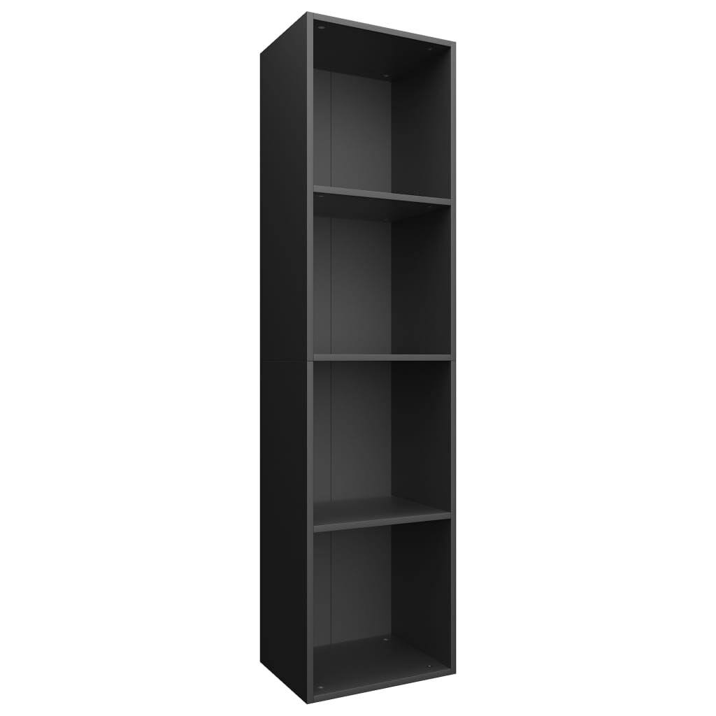 Black Chipboard Book Cabinet TV Cabinet F927050