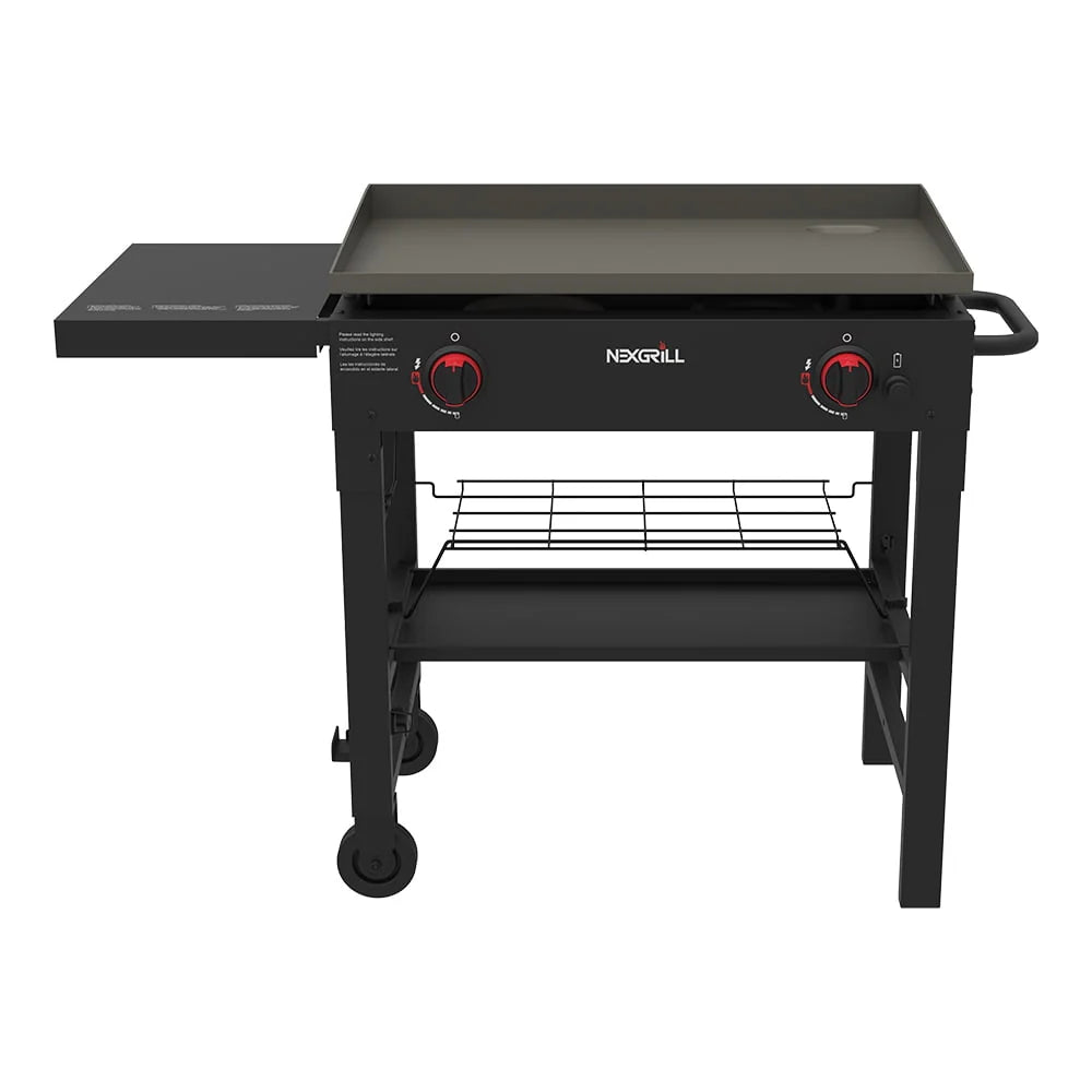 3-Burner Propane Gas Griddle with Side Tables W46225