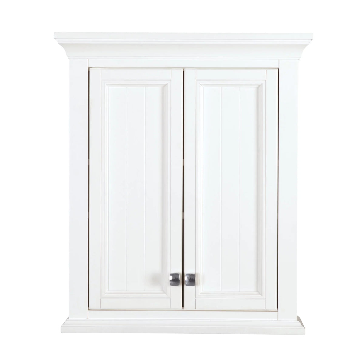 White Poplar Wood Wall Mounted Bathroom Cabinet M3530
