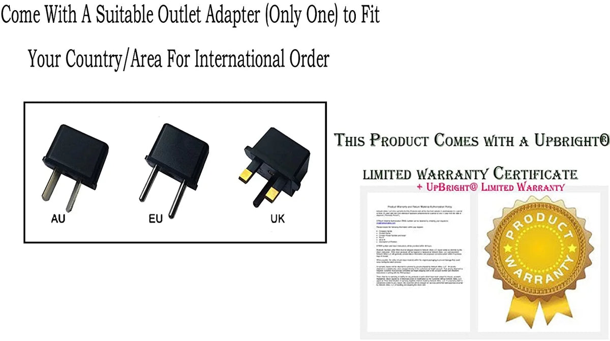 12V Adapter Power Supply Cord Battery Charger T751