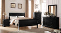 Black Queen 5pcs Bedroom Set C56248