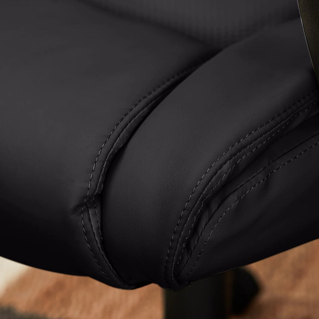 Black Bonded Leather Executive Chair X50326