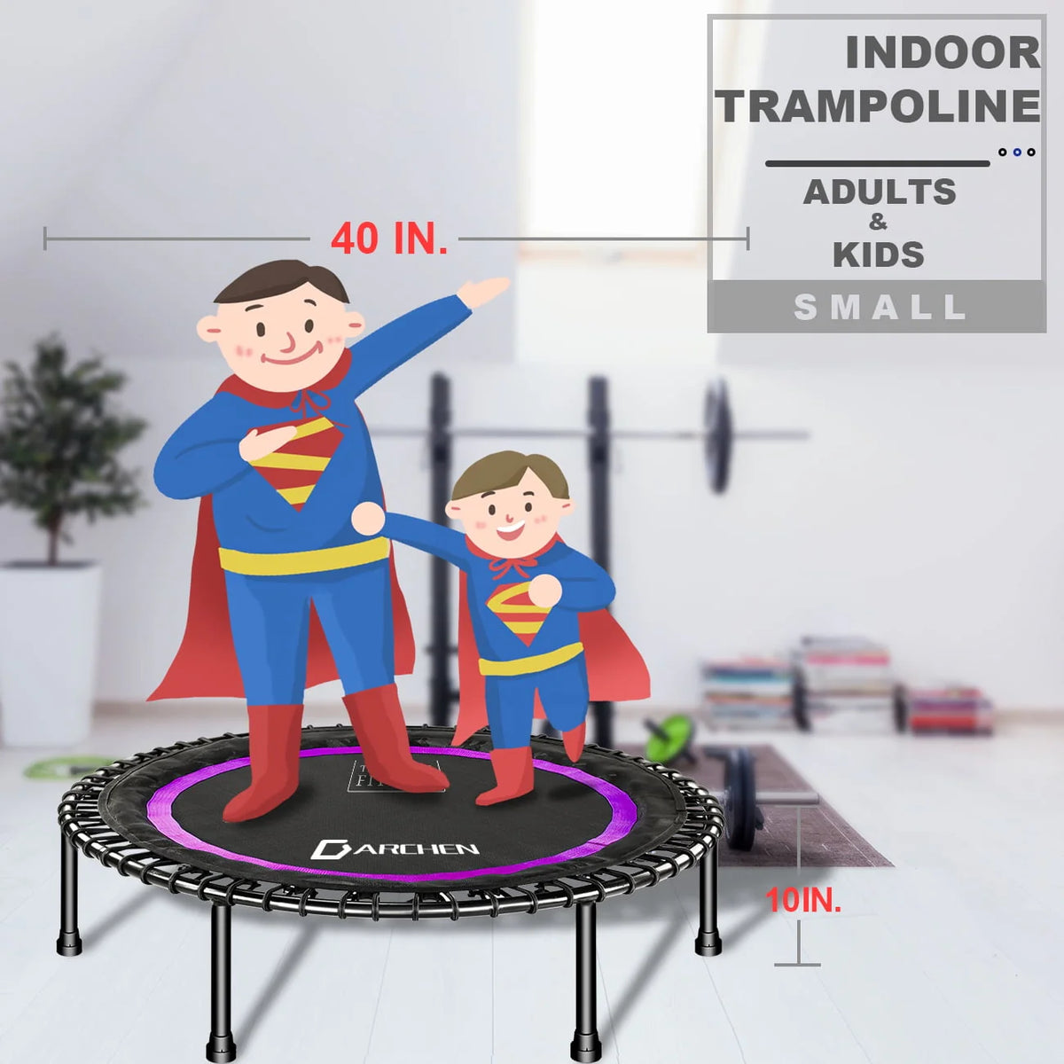 40 Inch Mini Trampoline D89359