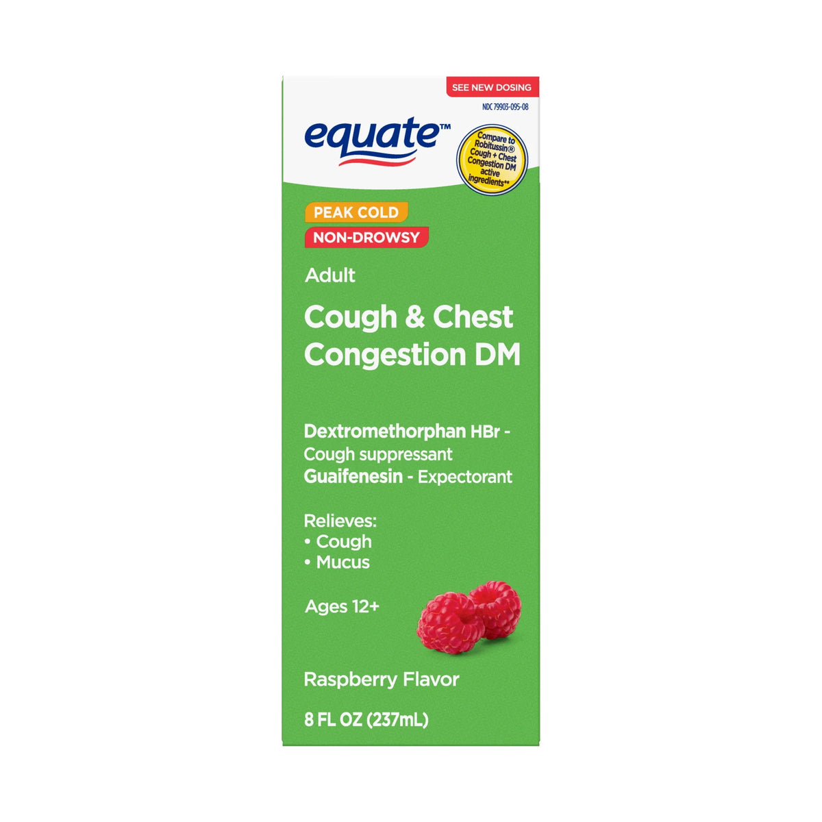 Raspberry Flavor Cough and Chest Congestion DM 8 fl oz I59501