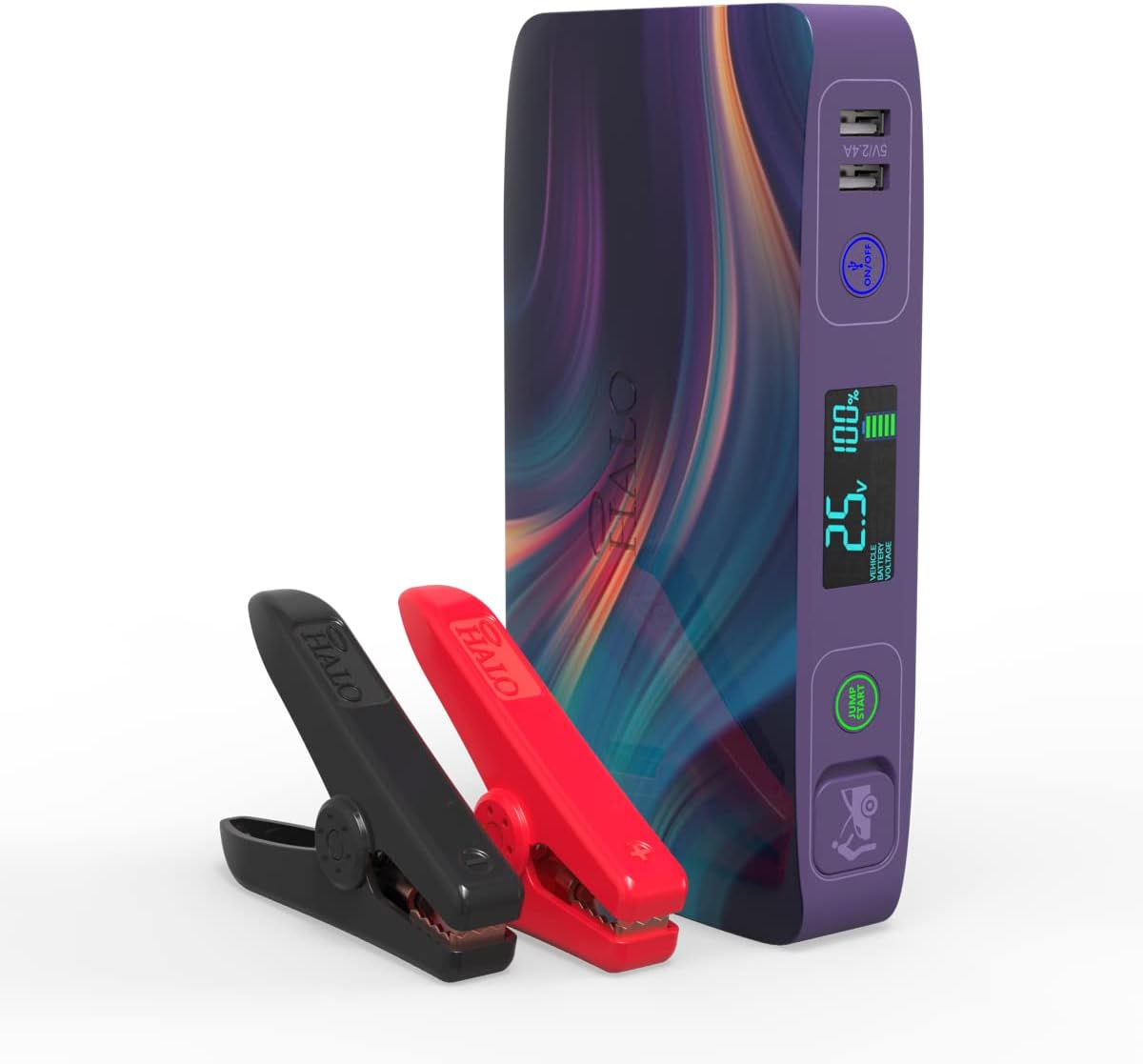 Black Portable Phone Laptop Charger Car Jump Starter K308