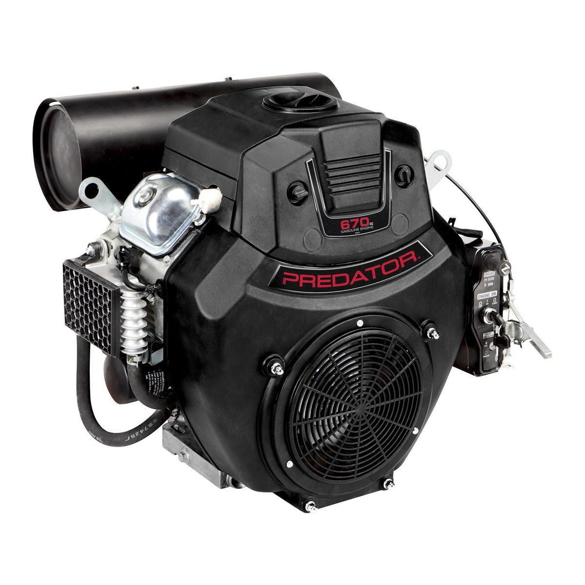 22 HP V-Twin Horizontal Shaft Gas Engine U76009