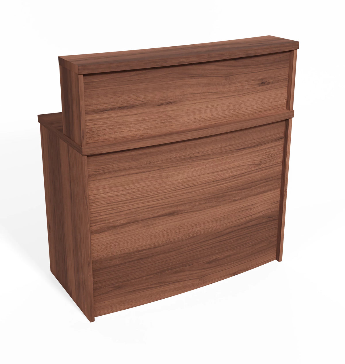 40" Modern Reception Desk with Transaction Counter Q941583